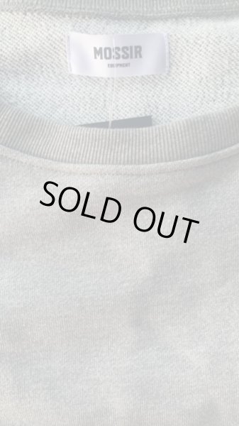 画像3: MOSSIR モシールCrewnes クルーネス　LightGray ライトグレー (3)