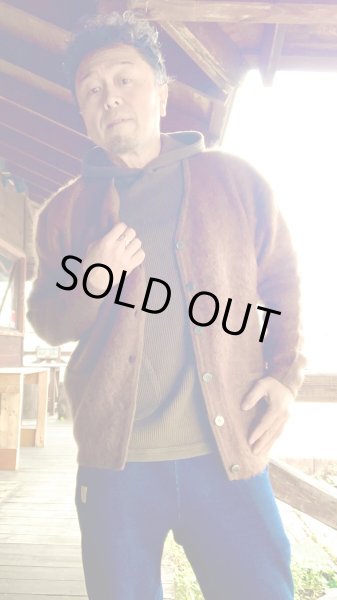 画像7: CUSHMANクッシュマン シャツ  MOHAIR CARDIGAN モヘアカーディガン BROWNブラウン (7)