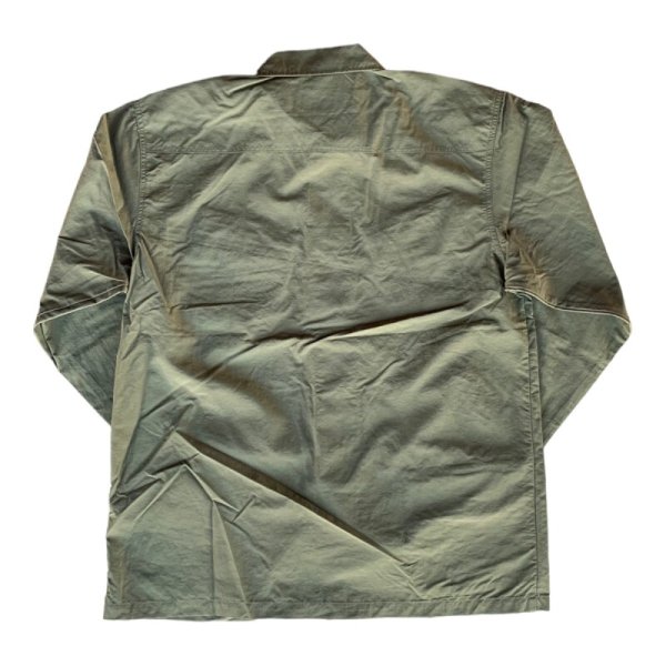 画像2: MOSSIR モシール Selva セルバ サプレックスナイロン ファティーグシャツ OLIVEオリーブ (2)
