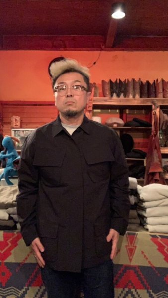 画像9: MOSSIR モシール Selva セルバ サプレックスナイロン ファティーグシャツ BLACK ブラック (9)
