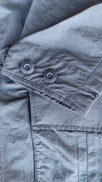 画像8: MOSSIR モシール Selva セルバ サプレックスナイロン ファティーグシャツ BLACK ブラック (8)