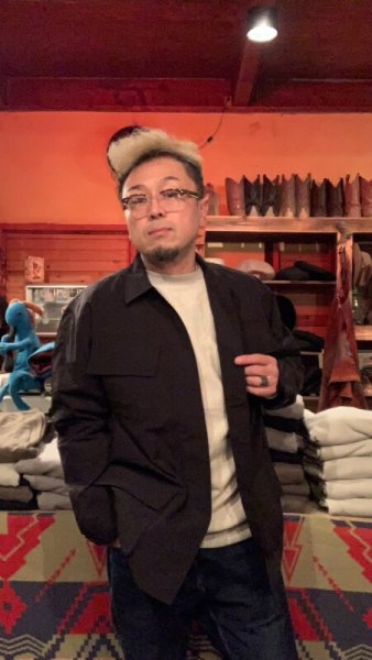 画像11: MOSSIR モシール Selva セルバ サプレックスナイロン ファティーグシャツ BLACK ブラック (11)