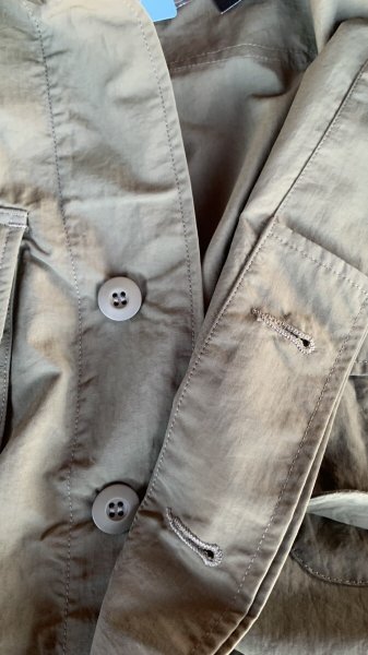 画像4: MOSSIR モシール Selva セルバ サプレックスナイロン ファティーグシャツ OLIVEオリーブ (4)