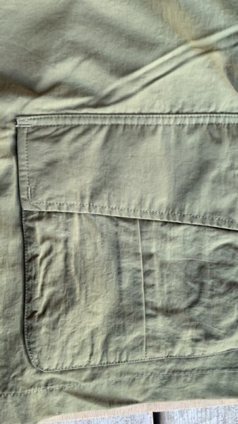 画像6: MOSSIR モシール Selva セルバ サプレックスナイロン ファティーグシャツ OLIVEオリーブ (6)