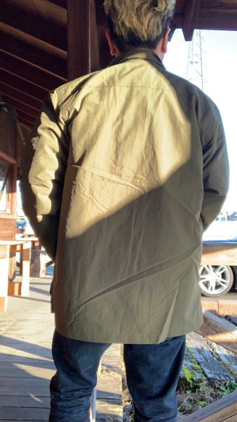 画像11: MOSSIR モシール Selva セルバ サプレックスナイロン ファティーグシャツ OLIVEオリーブ (11)