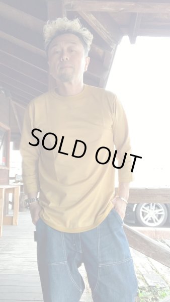 画像6: MOSSIR モシール Aaron  CoolMax7分TEE  Yellow (6)