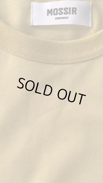 画像3: MOSSIR モシール Aaron  CoolMax7分TEE  Yellow (3)