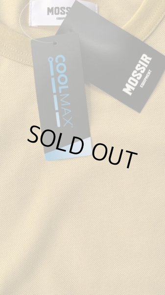 画像4: MOSSIR モシール Aaron  CoolMax7分TEE  Yellow (4)