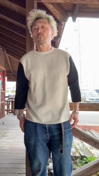 画像7: MOSSIR モシール Carpenter CoolMaxベースボールボールT-シャツ (7)