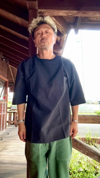 画像5: MOSSIR モシール  Thomas Supplex サプレックスナイロン BLACK IVORY   NAVY (5)