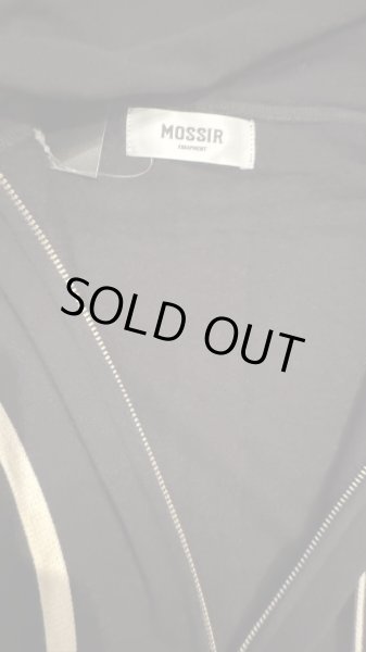 画像4: MOSSIR モシール   Pos　ジップフード  BLACK (4)