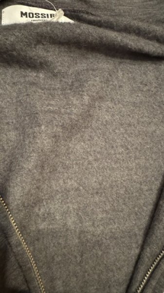 画像4: MOSSIR モシール   Pos ジップフード  CHARCOAL (4)