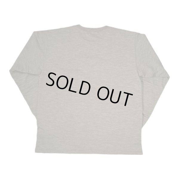 画像2: MOSSIR モシール   Den ロングスリーブポケットTEE  CHARCOAL (2)