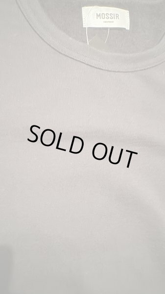 画像3: MOSSIR モシール   Den ロングスリーブポケットTEE  BLACK (3)