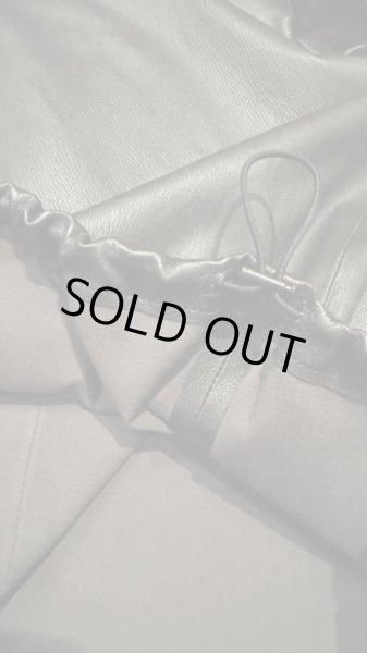 画像8: FINE CREEK  MOSSIR  LEILEY レイリー ストテッチレザー  BLACK (8)