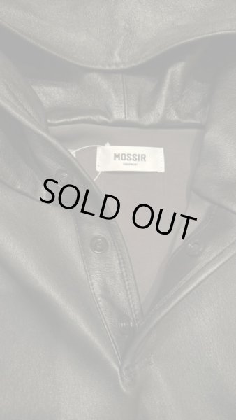 画像4: FINE CREEK  MOSSIR  LEILEY レイリー ストテッチレザー  BLACK (4)