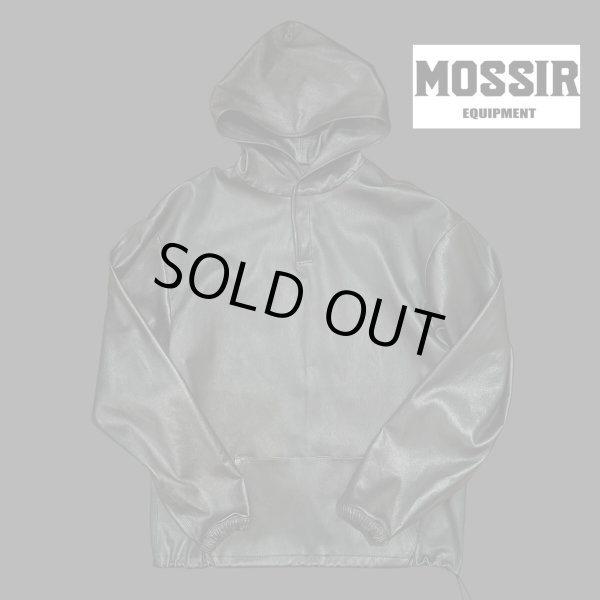 画像1: FINE CREEK  MOSSIR  LEILEY レイリー ストテッチレザー  BLACK (1)