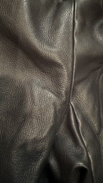 画像3: FINE CREEK  MOSSIR  LENDER レンダー ウォッシャブルレザー  BLACK (3)