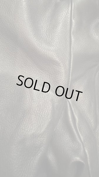 画像3: FINE CREEK  MOSSIR  LENDER　レンダー　ウォッシャブルレザー　　BLACK (3)