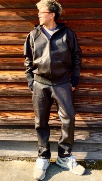 画像11: FINE CREEK  MOSSIR  LENDER レンダー ウォッシャブルレザー  BLACK (11)