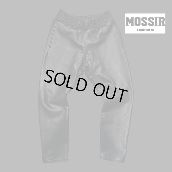 画像1: FINE CREEK  MOSSIR  LENDER　レンダー　ウォッシャブルレザー　　BLACK (1)