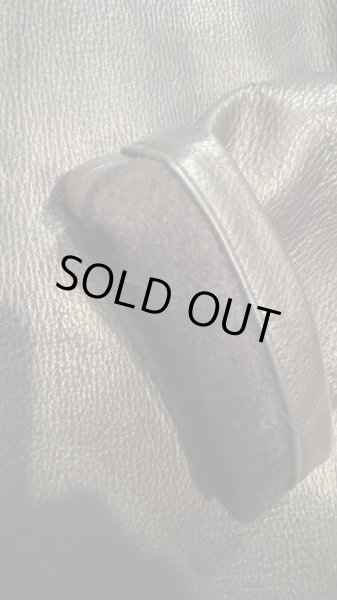 画像10: FINE CREEK  MOSSIR  LENDER　レンダー　ウォッシャブルレザー　　BLACK (10)