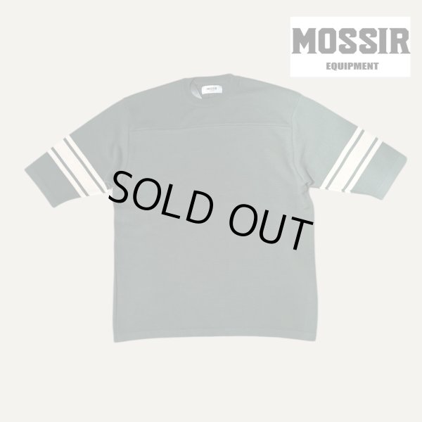 画像1: MOSSIR　モシール　Santa Clara　CoolMax フットボールシャツ  GREEN (1)