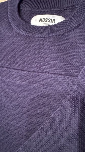 画像3: MOSSIR モシール Santa Clara CoolMax フットボールシャツ  NAVY (3)