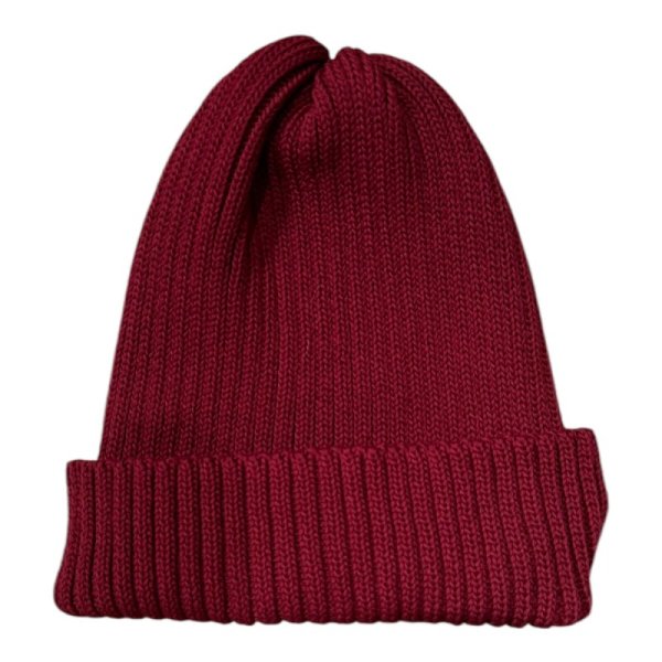 画像7: MOSSIR モシール  Ribsal coolmax リブニット帽子 Black  Burgundy  Yellow  (7)
