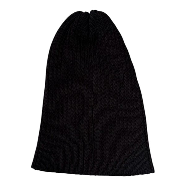 画像2: MOSSIR モシール  Ribsal coolmax リブニット帽子 Black  Burgundy  Yellow  (2)