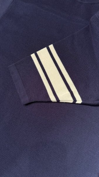 画像4: MOSSIR モシール Santa Clara CoolMax フットボールシャツ  NAVY (4)