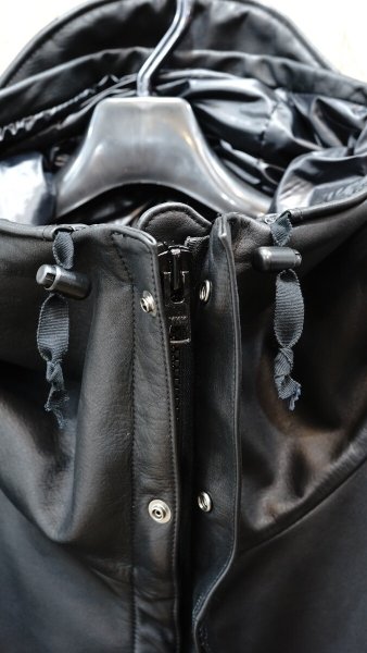 画像12: 2025AW ご予約商品 FINE CREEK  MOSSIR  MARTIAL ウォータープルーフレザー撥水レザー  BLACK (12)