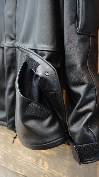 画像14: 2025AW ご予約商品 FINE CREEK  MOSSIR  MARTIAL ウォータープルーフレザー撥水レザー  BLACK (14)