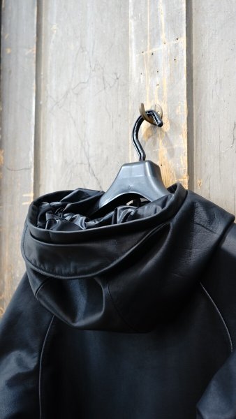 画像15: 2025AW ご予約商品 FINE CREEK  MOSSIR  MARTIAL ウォータープルーフレザー撥水レザー  BLACK (15)