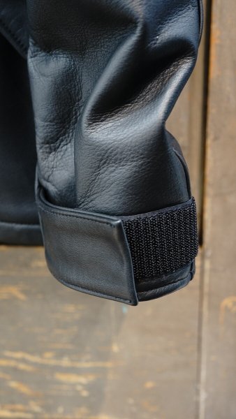 画像10: 2025AW ご予約商品 FINE CREEK  MOSSIR  MARTIAL ウォータープルーフレザー撥水レザー  BLACK (10)