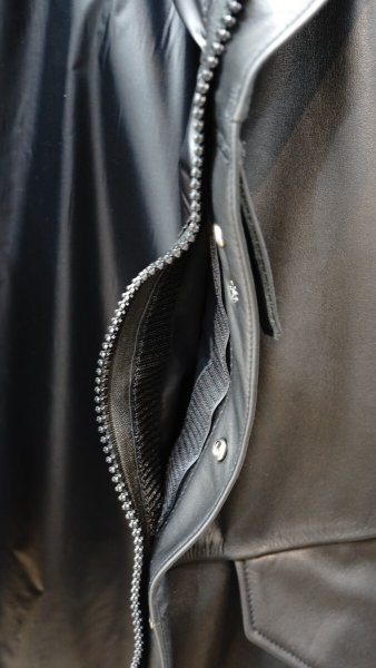 画像11: 2025AW ご予約商品 FINE CREEK  MOSSIR  MARTIAL ウォータープルーフレザー撥水レザー  BLACK (11)