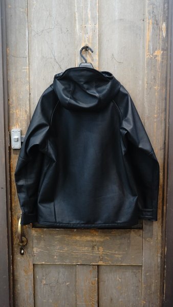 画像3: 2025AW ご予約商品 FINE CREEK  MOSSIR  MARTIAL ウォータープルーフレザー撥水レザー  BLACK (3)