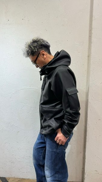 画像17: 2025AW ご予約商品 FINE CREEK  MOSSIR  MARTIAL ウォータープルーフレザー撥水レザー  BLACK (17)