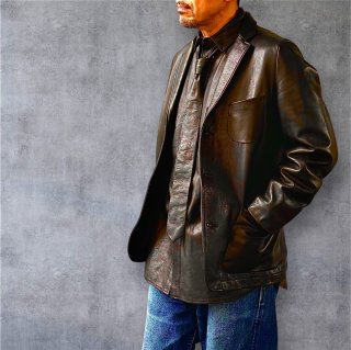 LEATHER JACKET レザージャケット - PHILLIP66