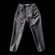 画像3: FINE CREEK  MOSSIR  OPEN DAY　ウォッシャブルレザーパンツ　　BLACK (3)