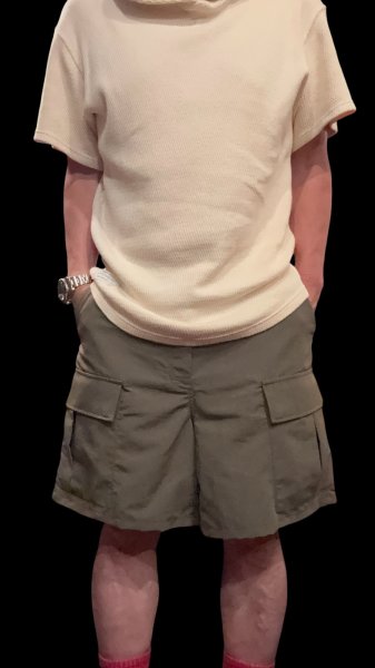 画像15: MOSSIR　モシール　　Peter ピーター　サプレックスナイロンショートパンツ BLACK　OLIVE　COYOTE (15)
