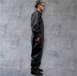 画像26: ２０２５AW　　FINE CREEK  MOSSIR  ALBERT　ウォッシャブルレザーレザーつなぎ　　BLACK (26)