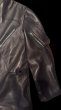 画像4: ２０２５AW　　FINE CREEK  MOSSIR  ALBERT　ウォッシャブルレザーレザーつなぎ　　BLACK (4)