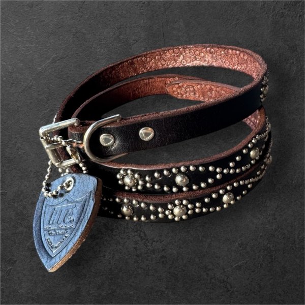 画像1: H.T.C.  Hollywood Trading Company  新作ナローベルト  BLACK (1)