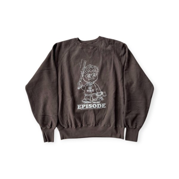 画像10: GYPSY & SONS ジプシーアンドサンズ　８０SWEAT　V CREW EPISODE  GRAY/IVO/CHAR (10)
