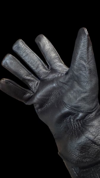 画像6: CUSHMAN(クッシュマン）DEER SKIN KILLER GLOVE   BLACK (6)