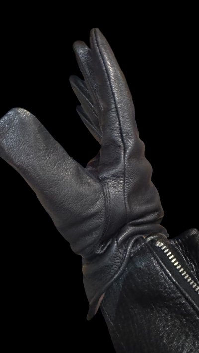 画像3: CUSHMAN(クッシュマン）DEER SKIN KILLER GLOVE   BLACK