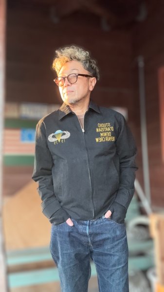 画像9: STUDO D' ARTISAN　 ステュディオ.ダ.ルチザン　スーベニアジャケット　ブラック (9)