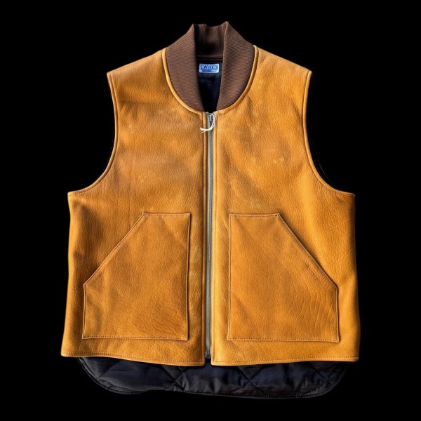 画像2: FINE CREEK  C-WORKS Cedar Deer　　鹿革　　CAMEL (2)