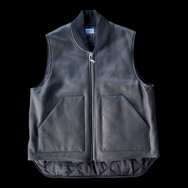 画像2: FINE CREEK  C-WORKS Cedar Deer　　鹿革　　BLACK (2)